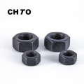 DIN 934 Grade 8 Hex Nuts 검은 색 산화물 마감