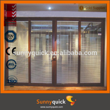 2014 latest design balcony sliding aluminium door made in China