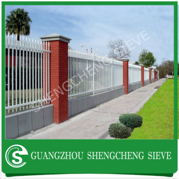 New Design Cheap Steel Metal Fence/Iron Fence/home wrought iron fence