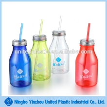 300ml plastic milk bottle drinking jar