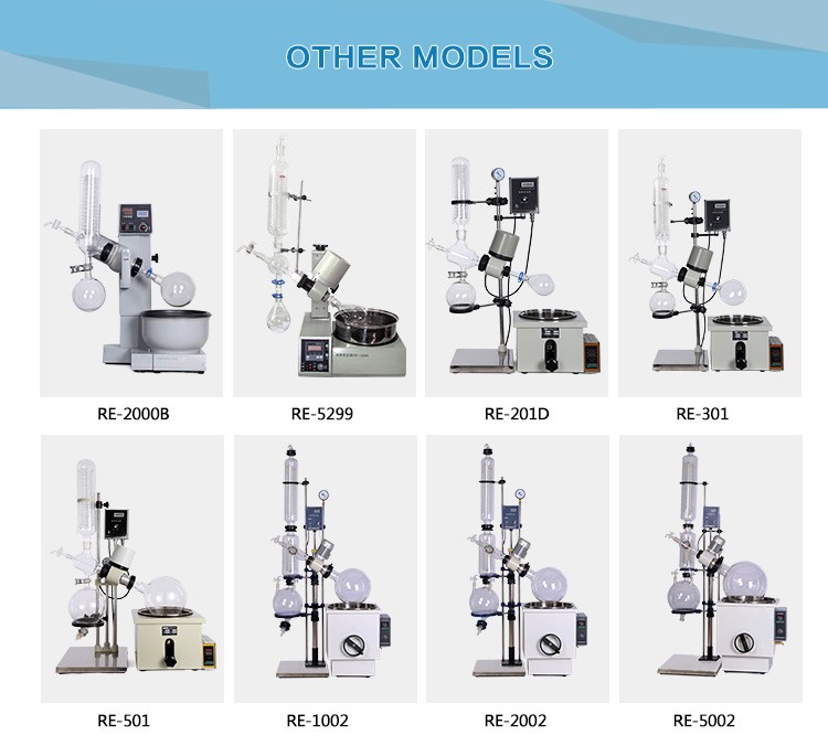 Chemical Experiment Rotary Evaporator With Water Bath