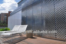 Architecture perforated metal mesh/Exterior decorative building facades