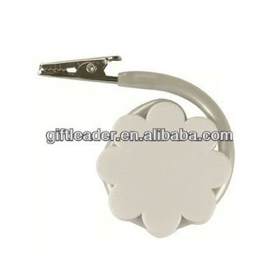 Flower Office Bulldog Paper Clip Holder