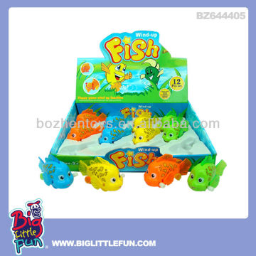 Wind up sea animals plastic fish