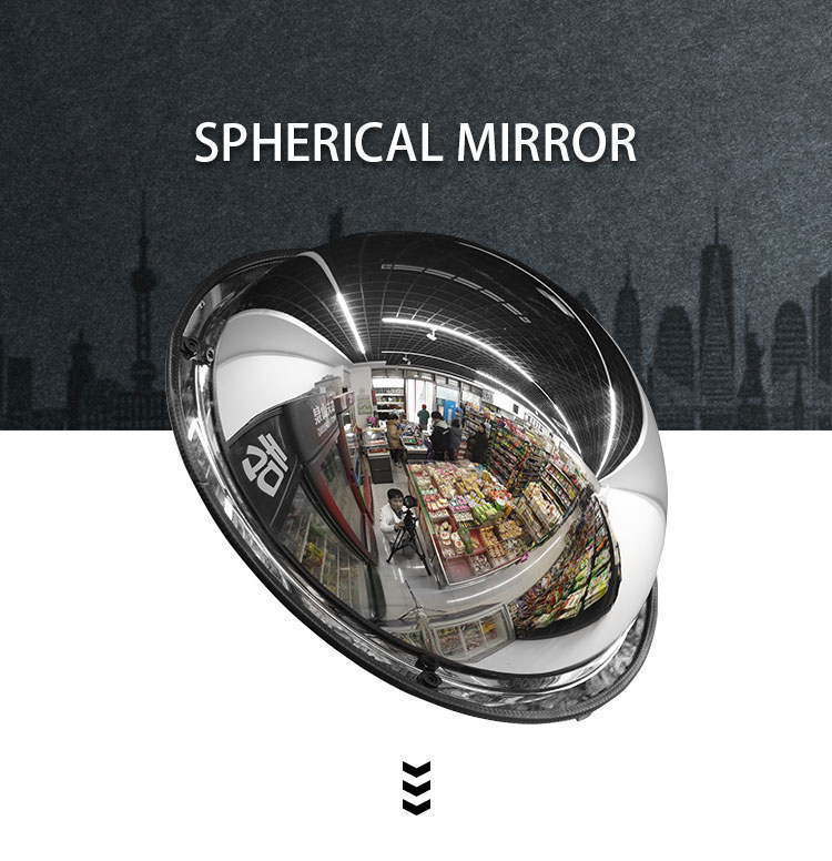 Safety Parking Shop Safe Ceiling Corner Dome Mirror, Convex Mirror Wholesale Other Roadway Products Big Mirror/