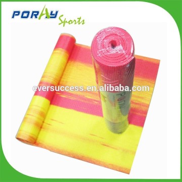 Yoga & pilates custom PVC rainbow yoga mat