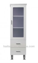 Foshan floor standing tall boy side storage MDF cabinet