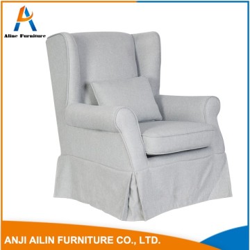 Best selling modern gray high back upholstered sofa