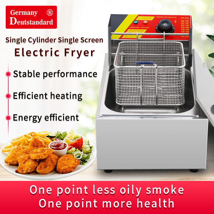 single electric deep fryer with good quality