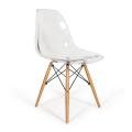 نسخة طبق الأصل من كرسي الطعام البلاستيكي Eames dsw