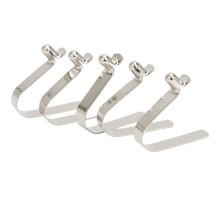 Spring Clip Tent Pole Push Button - V Shape Locking Clip