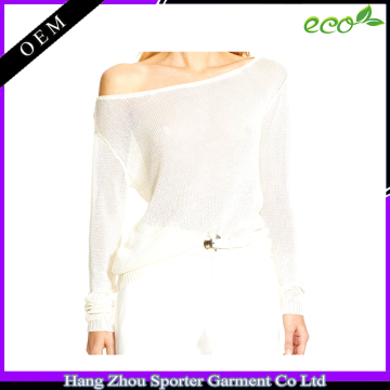16FZLS06 women linen top breathable linen cardigan sweater