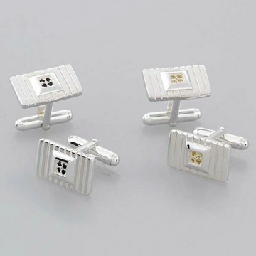 High Quality Wholesale Cufflinks Men 925 Sterling Silver Cufflinks