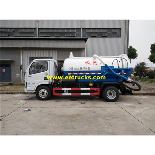 Dongfeng 4200L camiones cisterna de succión fecal