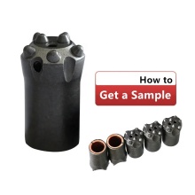 32mm to 36mm 8 Button Drill Bits for Concrete