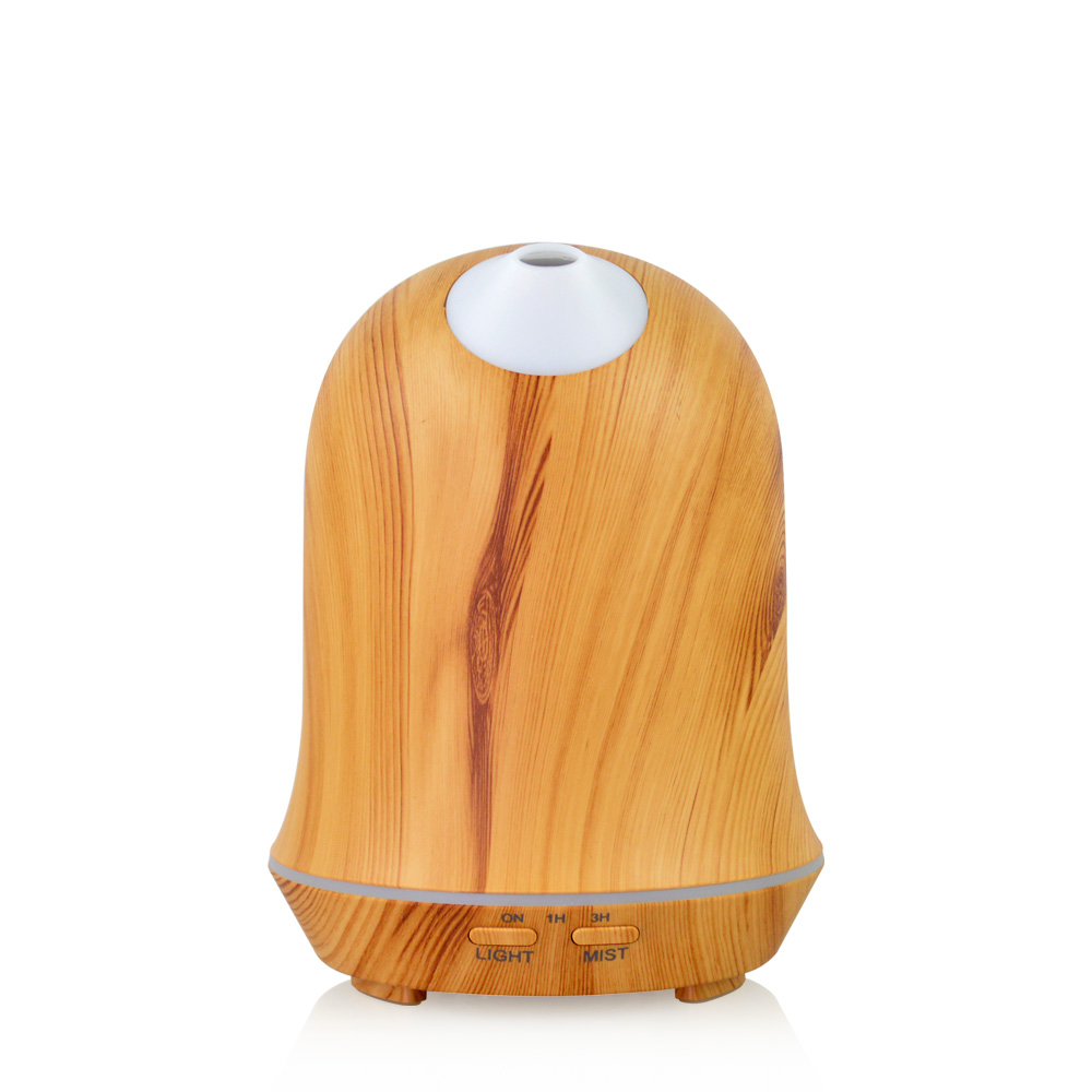 Ultraljud Luftfuktare Wood Grain 200ml Aroma Oil Diffuser