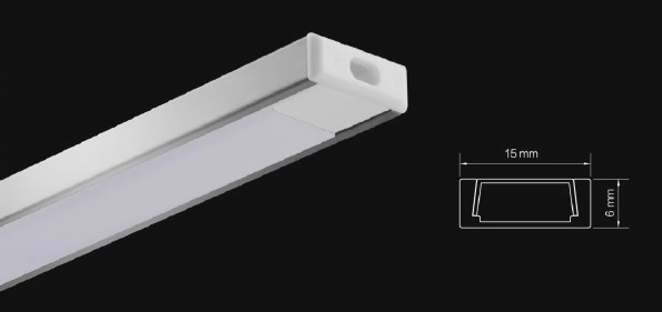 Dt1506 LED Linear Aluminum Profile Bar for Wine Cabinet