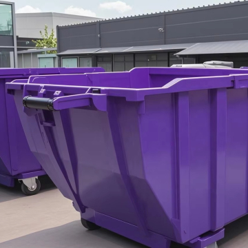 High Quality Custom Carbon Steel Industrial Garbage Dumpsters and Recycling Containers