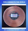 ASTM B280 estándar de 100ft panqueque cobre pipa bobina