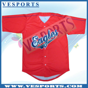 Sublimation Printing Throwback Baseball Jersey