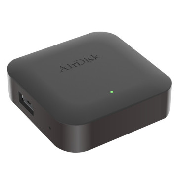 AirDisk Q1 mobile hard disk box home NAS home network storage server cloud storage private cloud local area network personal