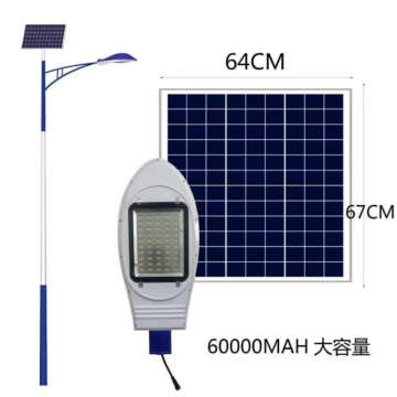 Solarstraßenlaterne mit Solarpanel