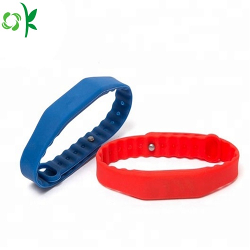 Pulseira Popular de Silicone para Esporte