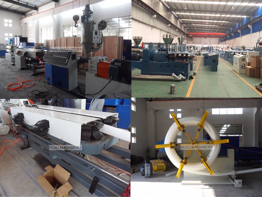 pvc plastic pipe manufacturing machinery