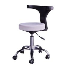 Adjustable SPA salon stool with backrest