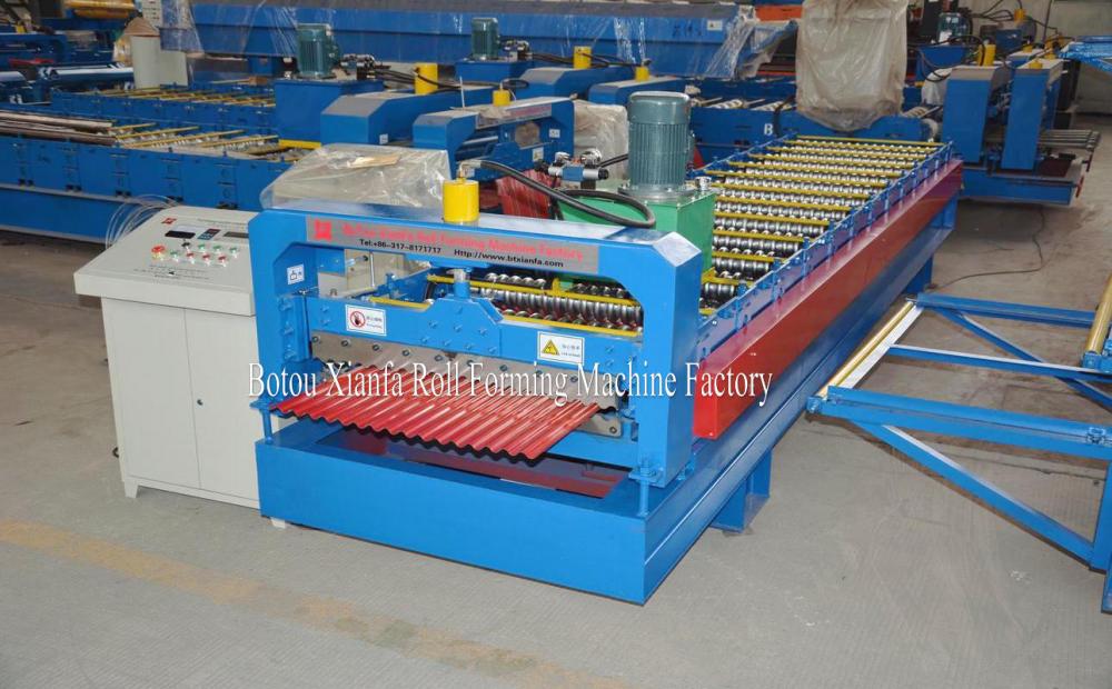 metal corrugated roofing forming machine