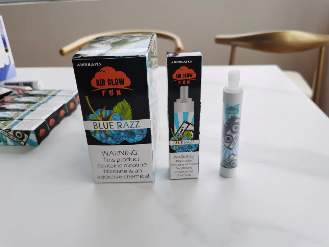 Disposable Device Air Glow Fun Vape Pen Battery Rechargeable 3000 Puffs 6ml E-Liquid Electronic Cigarette
