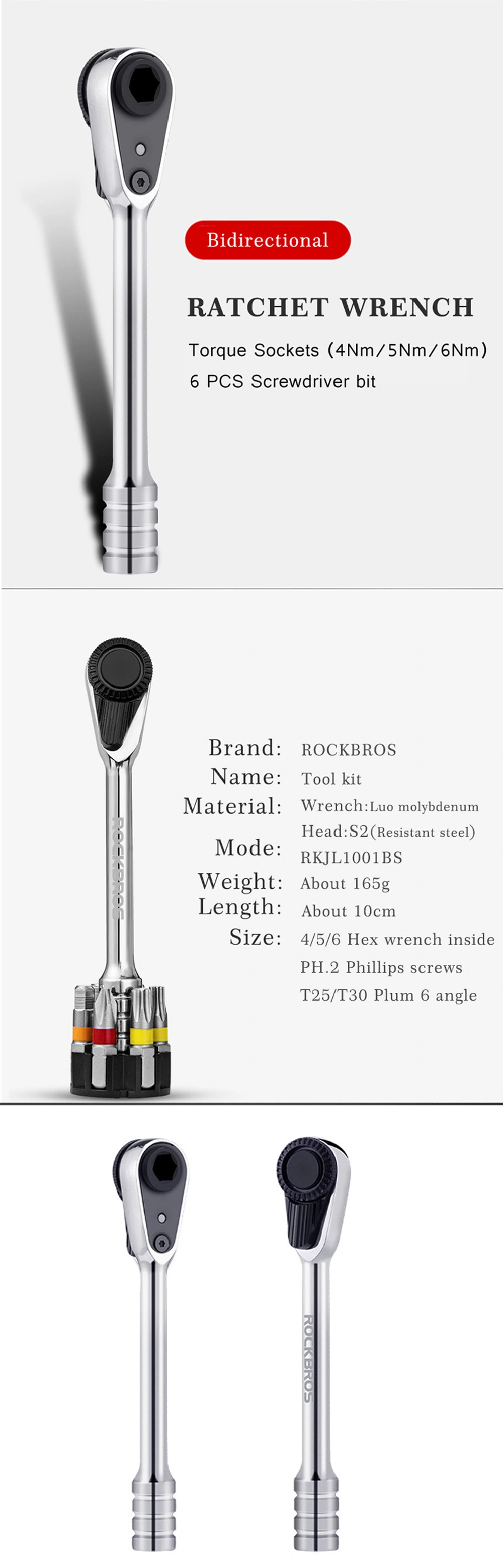 Hot Selling Torque Wrench Bicycle Repair Tool Kit for Daily Maintenance