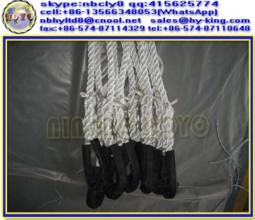 3-ply twisted rope , polyester twisted rope , docking line