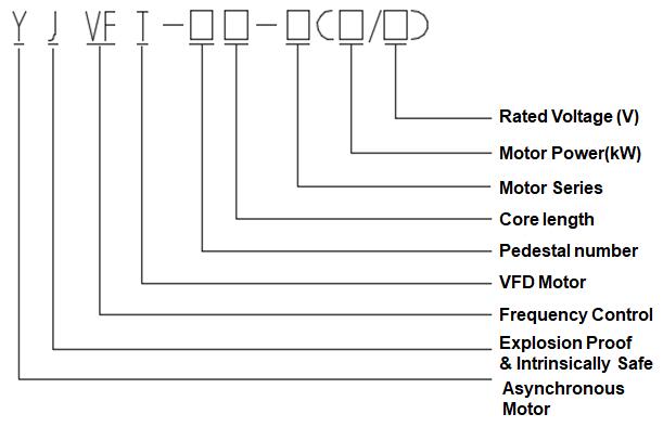 model of VFD Motor