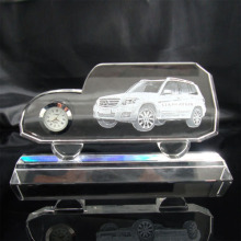 crystal glass car model
