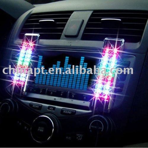 car LED sound control music light