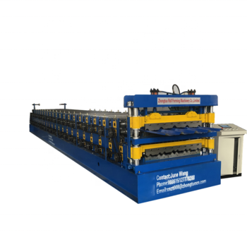 Zhongtuo double layer roofing sheet roll forming machine with good quality