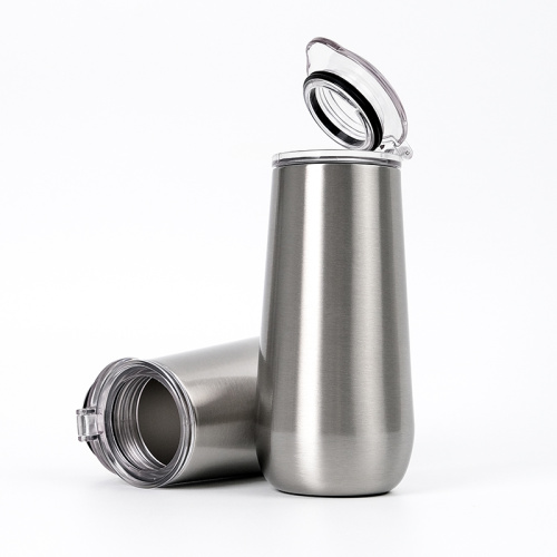 Stainless Steel Insulated Tumbler Champagne Flutes with Lid