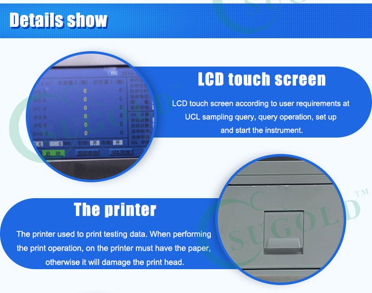 Y09-301 LCD 2.83L/min flow rate display airborne particle counter