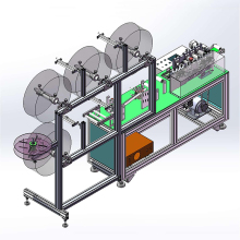 Fully Automatic 3 Ply Mask Making Machine Online Support