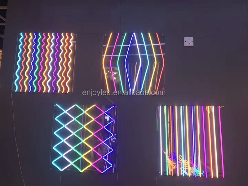 China Waterproof pool light 12v 24v RGB led neon flexible strip IP68 led neon flex