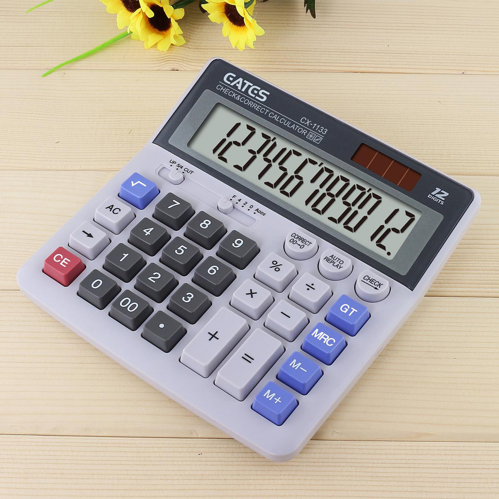 Office Solar large screen calculator with big IT key CX-1133