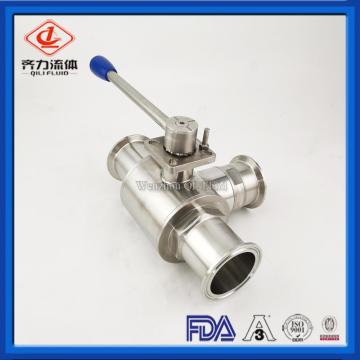 Kebersihan 3 Way Tee Type Ball Valves