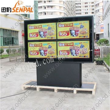 Outdoor LCD TV advertising all weather high brightness screen