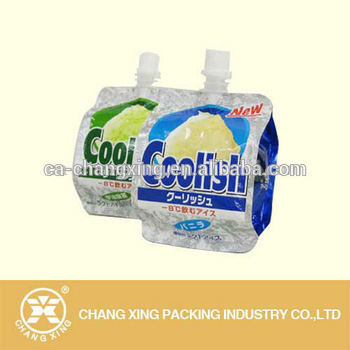 Factory dorect sale high temperature resisting standing spout pouch bag