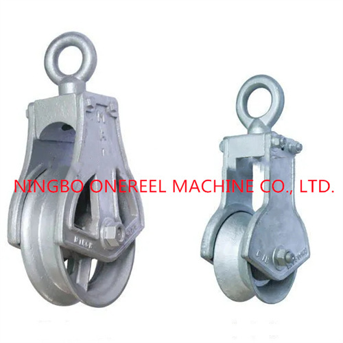 Steel Wire Rope Trawl Pulley Carbon Block