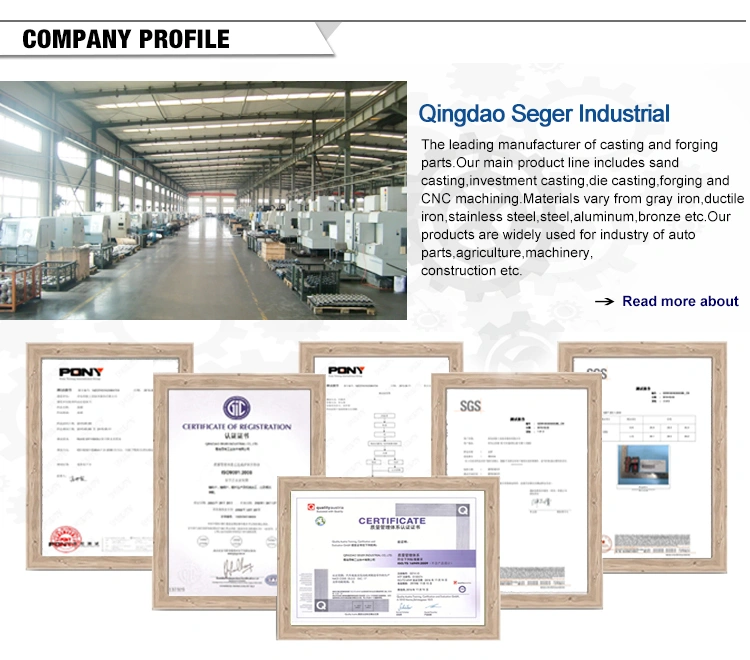 Heavy Construction Machinery Parts Excavator with Hot Forging Technic