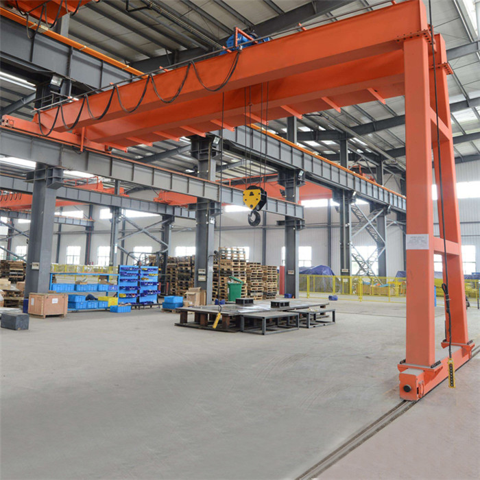 Double Girder Semi- Gantry Crane