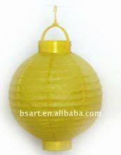 yellow indoor hanging Paper Lantern