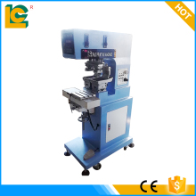 Two color ink well pad printing machine
